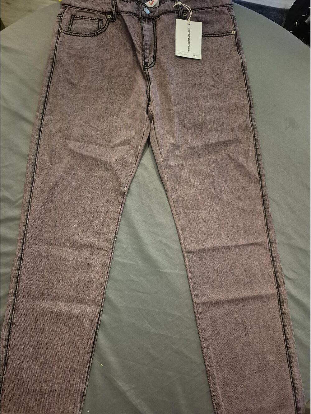 Asaali Pink Cartel Denim Jeans Size 34 MSRP $350